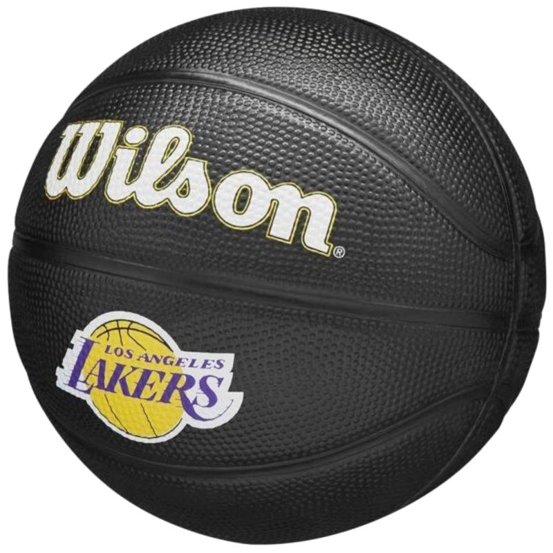 Wilson Team Tribute Los Angeles Lakers Mini Ball Jr WZ4017601XB – Bild 2
