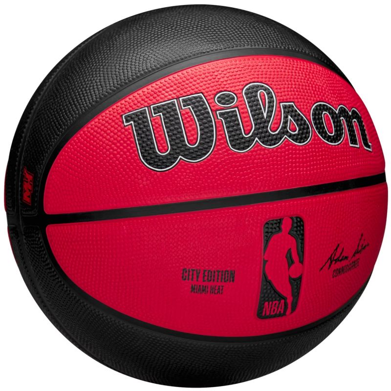 Wilson NBA Team City Edition Miami Heat Basketball WZ4024216XB – Bild 2