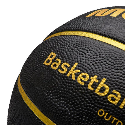 Meteor Cellular 7 Basketball Schwarz und Gold 16697 – Bild 4