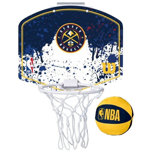Wilson NBA Team Denver Nuggets Mini-Basketball-Rückwand WTBA1302DEN