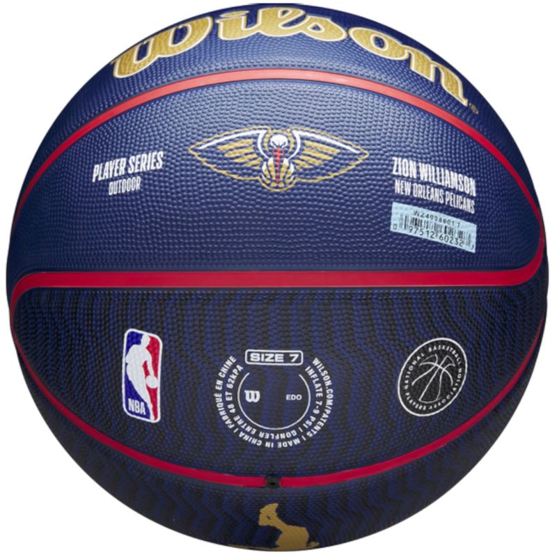 Wilson NBA Player Icon Zion Williamson Outdoor-Ball WZ4008601XB7 – Bild 2