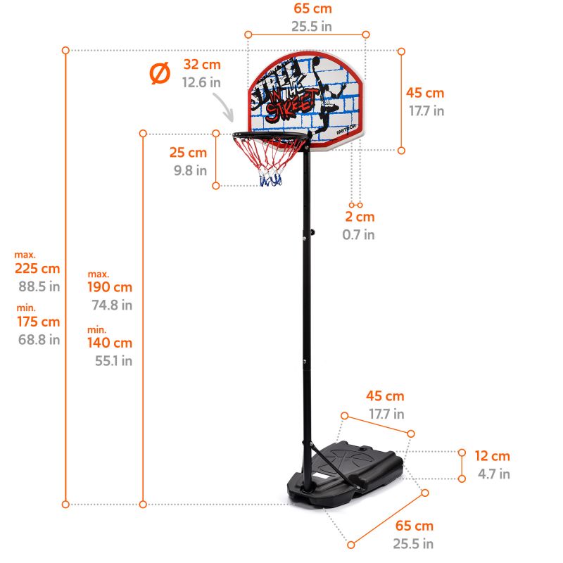 Meteor Street 10135 Basketball-Set – Bild 25