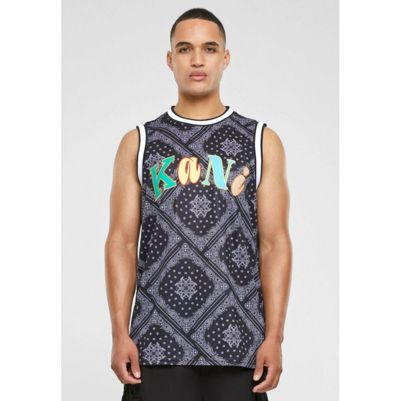 Karl Kani Woven Signature Paisley Basketball Tank M 6031440 – Bild 2