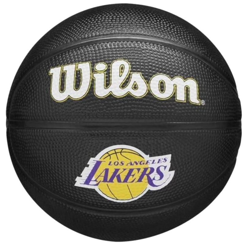 Wilson Team Tribute Los Angeles Lakers Mini Ball Jr WZ4017601XB – Bild 5