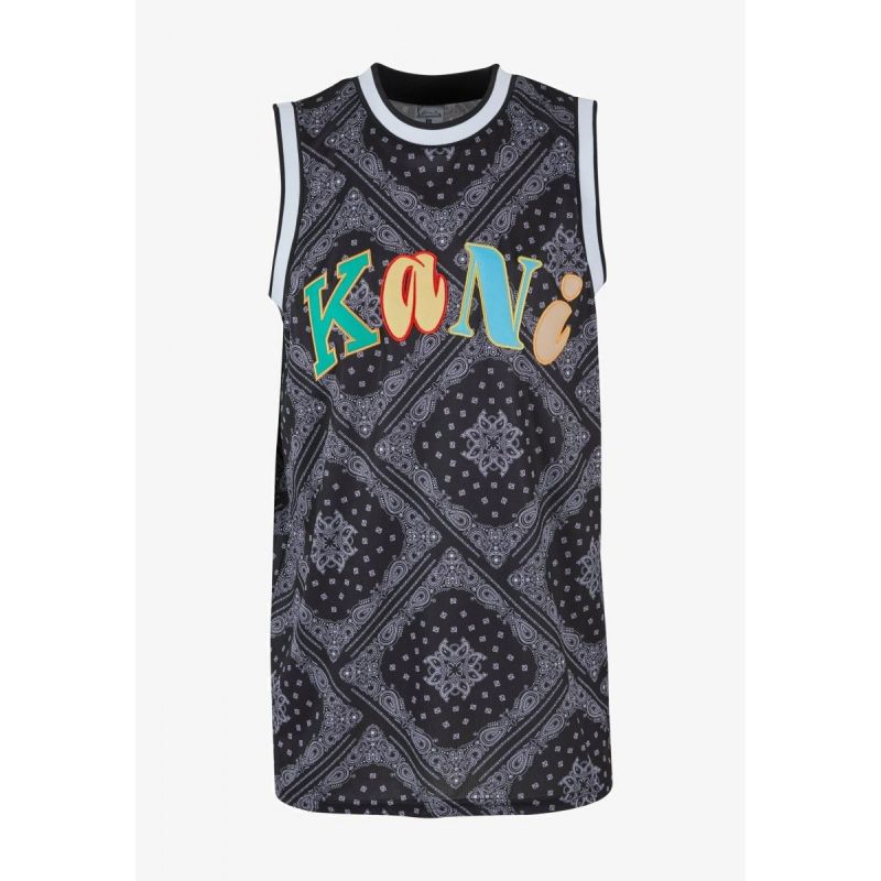 Karl Kani Woven Signature Paisley Basketball Tank M 6031440 – Bild 8