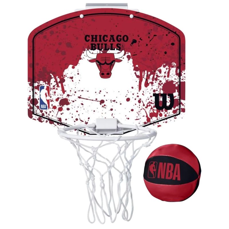 Wilson NBA Team Chicago Bulls Mini Hoop Basketball-Rückwand WTBA1302CHI