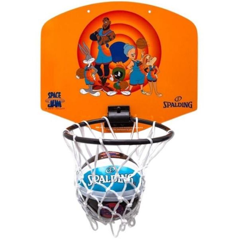 Spalding Space Jam Tune Squad Mini-Basketball-Rückwand, Orange, 79006Z