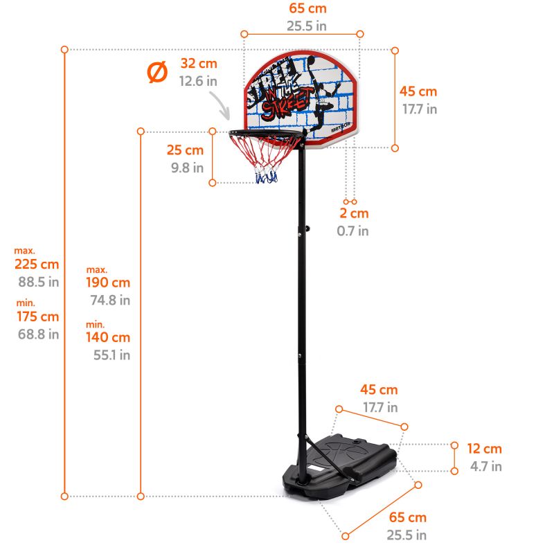 Meteor Street 10135 Basketball-Set – Bild 11