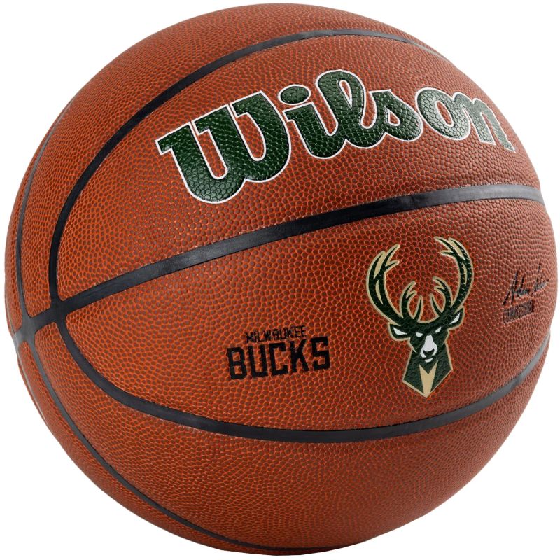 Wilson Team Alliance Milwaukee Bucks Ball WTB3100XBMIL – Bild 4