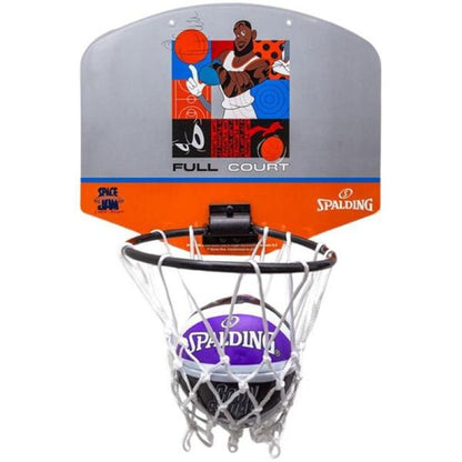 Spalding Space Jam Tune Squad Mini-Basketball-Rückwand, Grau und Orange, 79007Z
