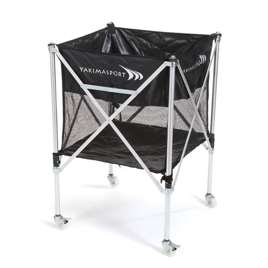 Yakimasport 100460 Ballkorb mit Rollen