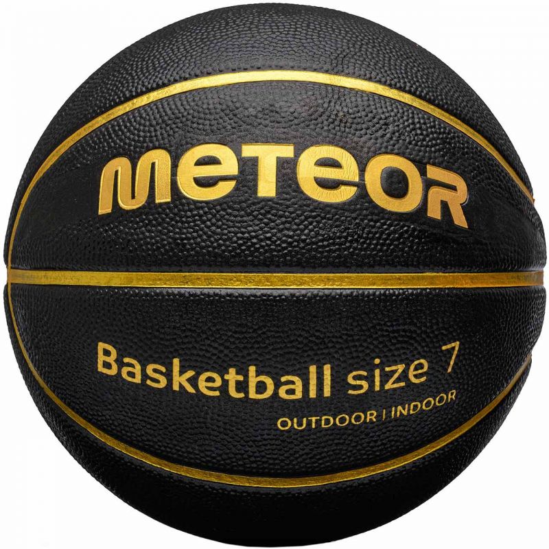 Meteor Cellular 7 Basketball Schwarz und Gold 16697
