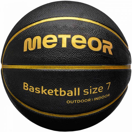 Meteor Cellular 7 Basketball Schwarz und Gold 16697