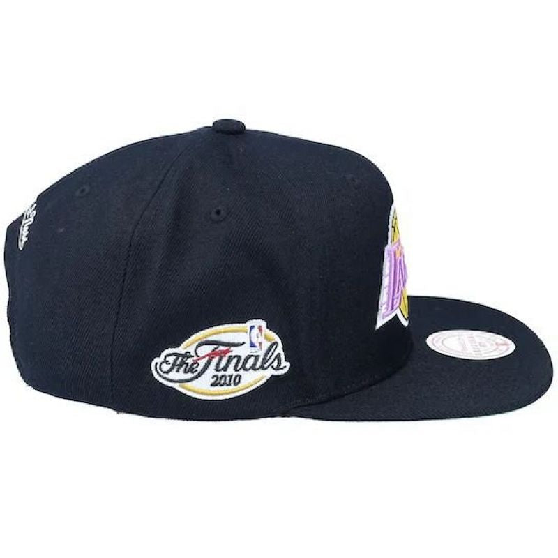 Mitchell & Ness NBA Los Angeles Lakers Top Spot Snapback Hwc Lakers Cap HHSS2976-LALYYPPPBLCK – Bild 3