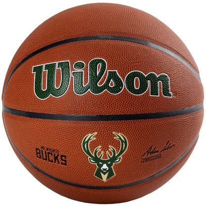 Wilson Team Alliance Milwaukee Bucks Ball WTB3100XBMIL – Bild 3