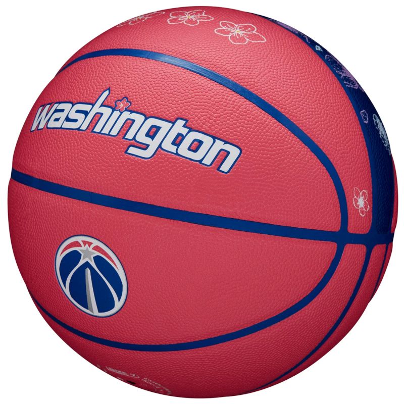 Wilson NBA Team City Collector Basketball Washington Wizards Ball WZ4016430ID – Bild 2