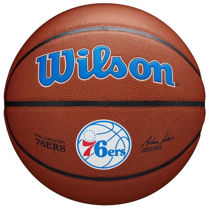 Wilson Team Alliance Philadelphia 76ers Ball WTB3100XBPHI Basketball – Bild 5