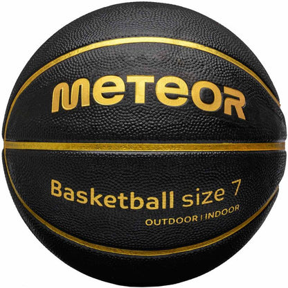 Meteor Cellular 7 Basketball Schwarz und Gold 16697 – Bild 6